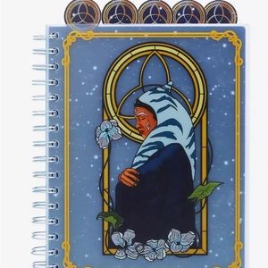 Star Wars Ahsoka Stained Glass Portrait Tab Journal